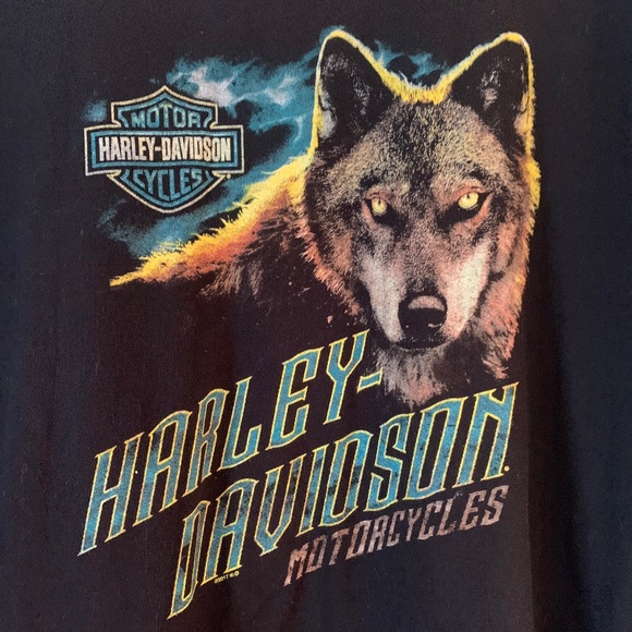 Harley-Davidson Wolf T-shirt - Picture 3 of 6